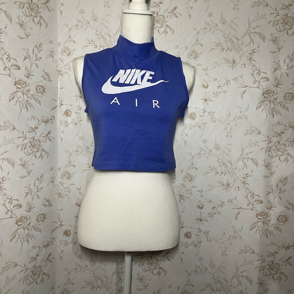 Nike Air Women's Royal Blue Crop Top